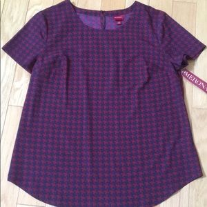 🎉Merona Houndstooth Top